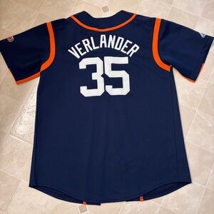 Kids Detroit Tigers Verlander Baseball Jersey